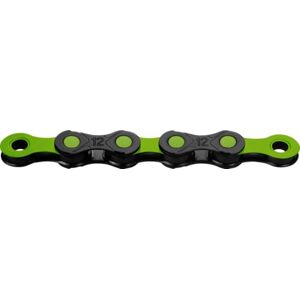 KMC X12 DLC Voor-gewaxte Ketting - 12 Versnellingen - Zwart / Appelgroen - Ketting KMC X12 DLC Voor-gewaxte Ketting - 12 Versnellingen - Zwart / Appelgroen - Ketting