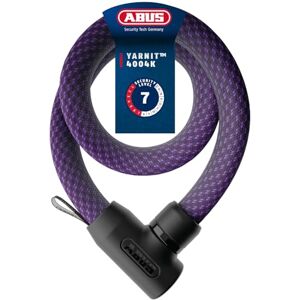ABUS kettingslot YARNIT 4004K lichtgewicht textielslot voor de beveiliging van fietsen en e-scooters flexibel fietsslot met beveiligingsniveau 7 lengte 110 cm, paars ABUS kettingslot YARNIT 4004K lichtgewicht textielslot voor de beveiliging van fietsen en e-scooters flexibel fietsslot met beveiligingsniveau 7 lengte 110 cm, paars