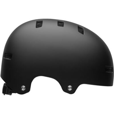 BELL Local Solid CE Helmen Volwassenen Unisex Beschermende uitrusting, fietshelm, BMX-helm, mat zwart, L BELL Local Solid CE Helmen Volwassenen Unisex Beschermende uitrusting, fietshelm, BMX-helm, mat zwart, L