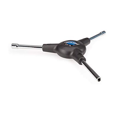 Park Tool SW-15 Y-sleutel voor volwassenen, uniseks, voor inwendige tepels, zwart, eenheidsmaat Park Tool SW-15 Y-sleutel voor volwassenen, uniseks, voor inwendige tepels, zwart, eenheidsmaat