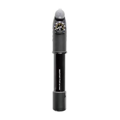 Topeak Mountain TT Mini Pomp met Meter, Zwart Topeak Mountain TT Mini Pomp met Meter, Zwart