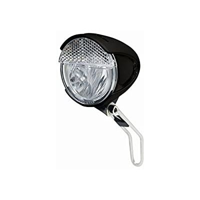 Trelock Verlichting LS 583 Bike-i Retro FD S/SL/A dynamofrontkoplamp fiets koplamp, zwart, 8 x 5 x 5 cm Trelock Verlichting LS 583 Bike-i Retro FD S/SL/A dynamofrontkoplamp fiets koplamp, zwart, 8 x 5 x 5 cm