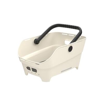 Basil Cento Neo Fietsmand voor bagagedrager achter, 21 liter, van gerecyclede kunststof, reflecterend, 46,9 x 23,7 x 14,1 cm, wit Basil Cento Neo Fietsmand voor bagagedrager achter, 21 liter, van gerecyclede kunststof, reflecterend, 46,9 x 23,7 x 14,1 cm, wit