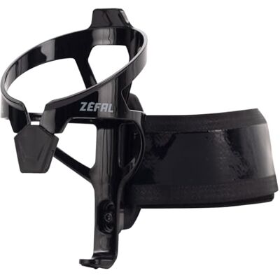 ZEFAL Zéfal Universal A2 Cage Strap + Pulse flessenhouder, zwart, Ø 27,2-80 mm ZEFAL Zéfal Universal A2 Cage Strap + Pulse flessenhouder, zwart, Ø 27,2-80 mm