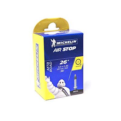 Michelin Presta C2, uniseks slang voor volwassenen, zwart, 26 x 1,0-1,35 Michelin Presta C2, uniseks slang voor volwassenen, zwart, 26 x 1,0-1,35