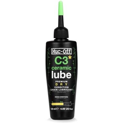 Muc-Off C3 Keramische Droge Kettingsmeer - Kettingsmering Muc-Off C3 Keramische Droge Kettingsmeer - Kettingsmering