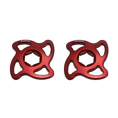 ACCOSSATO 1 paar rode voorspanschroeven met 22 mm binnenzeskant voor Triumph Speed Triple 1050 2008-2010 (CC 1050) ACCOSSATO 1 paar rode voorspanschroeven met 22 mm binnenzeskant voor Triumph Speed Triple 1050 2008-2010 (CC 1050)
