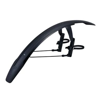 BBB Cycling DiscGuard Voorspatbord Spatborden voor mountainbike met schijfremmen Volledig verstelbaar in hoek, hoogte en lengte gereedschapsvrij montagesysteem BFD-65F BBB Cycling DiscGuard Voorspatbord Spatborden voor mountainbike met schijfremmen Volledig verstelbaar in hoek, hoogte en lengte gereedschapsvrij montagesysteem BFD-65F