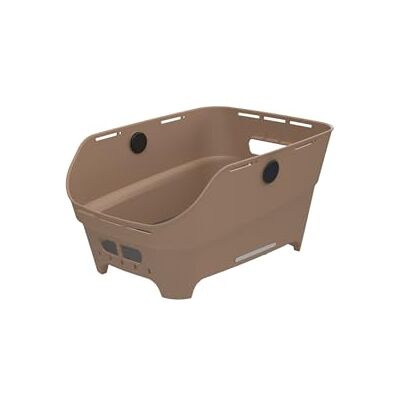 Basil Cento Neo WSL Fietsmand achteraan, 21 liter, van gerecyclede kunststof, reflecterend, 46,9 x 23,7 x 14,1 cm, zand Basil Cento Neo WSL Fietsmand achteraan, 21 liter, van gerecyclede kunststof, reflecterend, 46,9 x 23,7 x 14,1 cm, zand