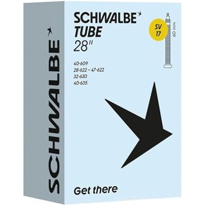Schwalbe Fietsbinnenband SV17, 28/47-622/635 IB 60 mm Schwalbe Fietsbinnenband SV17, 28/47-622/635 IB 60 mm