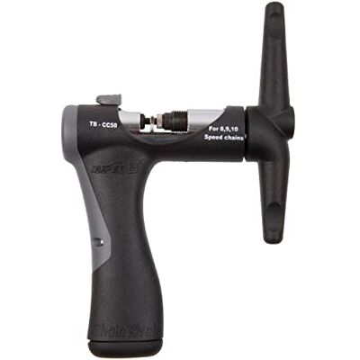 Super B Uni gereedschap kettingklinknagel zadel, zwart-grijs, L Super B Uni gereedschap kettingklinknagel zadel, zwart-grijs, L
