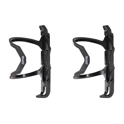 ZEFAL Pulse Z2 Pack – twee fietsflessenhouders met zijdelingse introductie – voor frames met beperkte ruimte – 40 g per flessenhouder – gemaakt in Frankrijk, zwart ZEFAL Pulse Z2 Pack – twee fietsflessenhouders met zijdelingse introductie – voor frames met beperkte ruimte – 40 g per flessenhouder – gemaakt in Frankrijk, zwart