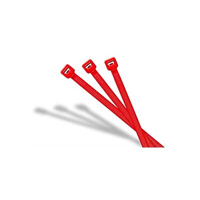 Rie:Sel Design Rie:Sel Unisex's kabelbinder Bevestig uw spatborden veilig aan uw fiets (Pack van 25), rood, één maat Rie:Sel Design Rie:Sel Unisex's kabelbinder Bevestig uw spatborden veilig aan uw fiets (Pack van 25), rood, één maat