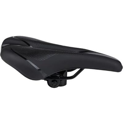 Dunlop Fietszadel Gel Comfort met Uitsparing – Ergonomisch Zadel voor E-Bike en Sportfiets – Comfortzone voor Minder Druk – 27×15×8 Cm – Zwart Dunlop Fietszadel Gel Comfort met Uitsparing – Ergonomisch Zadel voor E-Bike en Sportfiets – Comfortzone voor Minder Druk – 27×15×8 Cm – Zwart