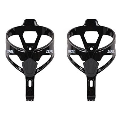 ZEFAL Pulse A2 Set van 2 lichte flessenhouders voor fiets, mountainbike/racefiets, robuust en duurzaam, 26 g per flessenhouder, zwart ZEFAL Pulse A2 Set van 2 lichte flessenhouders voor fiets, mountainbike/racefiets, robuust en duurzaam, 26 g per flessenhouder, zwart