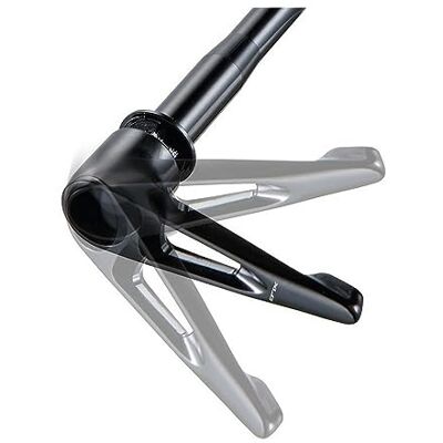 XLC Unisex volwassenen QR-H02 steekas, zwart, 65 XLC Unisex volwassenen QR-H02 steekas, zwart, 65