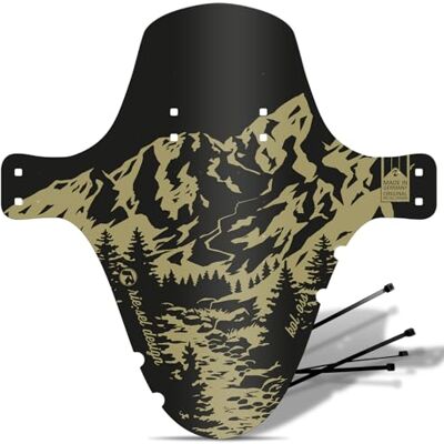 Rie:Sel Design Riesel Design 1 Mudguard spatbord – KOL:OSS – XL MTB met kabelbinders – elegant spatbord voor mountainbike – spatbescherming voor alle wielmaten – 2023/24 (Alpine) Rie:Sel Design Riesel Design 1 Mudguard spatbord – KOL:OSS – XL MTB met kabelbinders – elegant spatbord voor mountainbike – spatbescherming voor alle wielmaten – 2023/24 (Alpine)