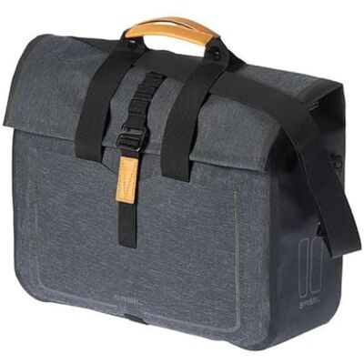 Basil Unisex Urban Dry Business-tas, zwart, 20 l Basil Unisex Urban Dry Business-tas, zwart, 20 l