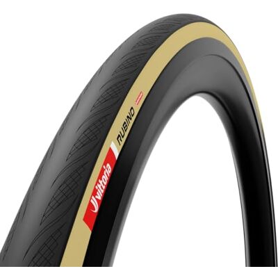 Vittoria Rubino V 700x34c Fold Zwart Tan G2.0 Vittoria Rubino V 700x34c Fold Zwart Tan G2.0