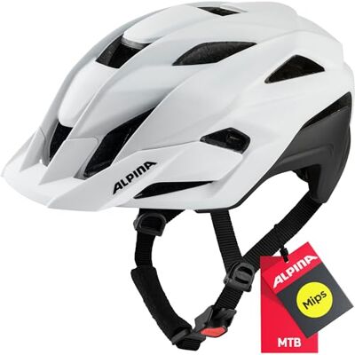 ALPINA STAN MIPS, black matt, 51-55 cm, hoogwaardige fietshelm met Mips-technologie voor dames en heren, ideaal voor vrije tijd ALPINA STAN MIPS, black matt, 51-55 cm, hoogwaardige fietshelm met Mips-technologie voor dames en heren, ideaal voor vrije tijd