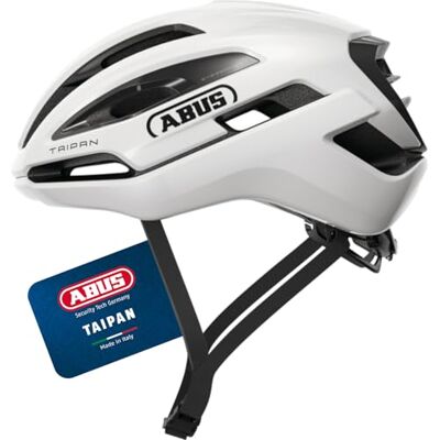 ABUS Gravelhelm Taipan fietshelm voor gravelbiken lichtgewicht, veelzijdig en goed ventilerend met brilhouder voor tieners, vrouwen en mannen maat L, wit ABUS Gravelhelm Taipan fietshelm voor gravelbiken lichtgewicht, veelzijdig en goed ventilerend met brilhouder voor tieners, vrouwen en mannen maat L, wit