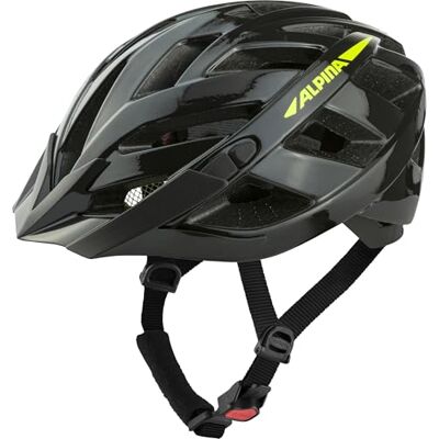 ALPINA PANOMA 3.0, black-neon matt, 56-59 cm, optimaal geventileerde toerfietshelm met optioneel LED-licht voor volwassenen ALPINA PANOMA 3.0, black-neon matt, 56-59 cm, optimaal geventileerde toerfietshelm met optioneel LED-licht voor volwassenen