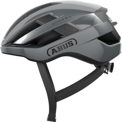 ABUS WINGBACK, Unisex Fietshelm voor volwassenen, Grau (race grijs), S (51-55 cm) - ABUS WINGBACK, Unisex Fietshelm voor volwassenen, Grau (race grijs), S (51-55 cm) -