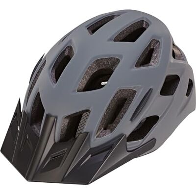 Prophete Fietshelm voor dames en heren, met geïntegreerde LED en Fidlock-sluiting, grootte: 55-58 cm, kleur: grijs Prophete Fietshelm voor dames en heren, met geïntegreerde LED en Fidlock-sluiting, grootte: 55-58 cm, kleur: grijs