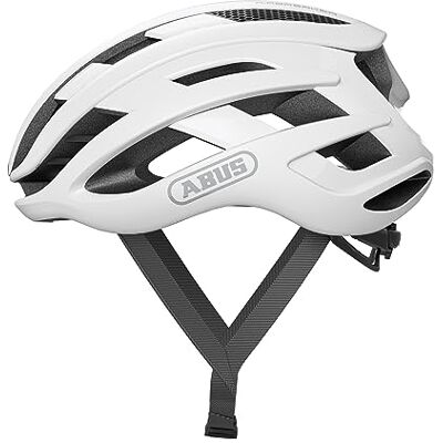 ABUS AirBreaker racefietshelm high-end fietshelm voor professionele wielersport voor mannen en vrouwen wit, maat M ABUS AirBreaker racefietshelm high-end fietshelm voor professionele wielersport voor mannen en vrouwen wit, maat M