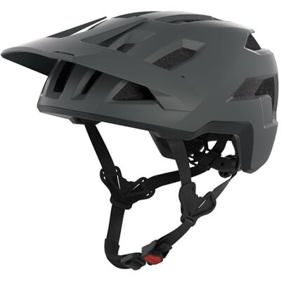 ALPINA TAUNUS – Lichtgewicht fietshelm, diepe bescherming bij slapen en achterhoofd, groot ventilatiesysteem midnight-grey black matt 59-61 ALPINA TAUNUS – Lichtgewicht fietshelm, diepe bescherming bij slapen en achterhoofd, groot ventilatiesysteem midnight-grey black matt 59-61
