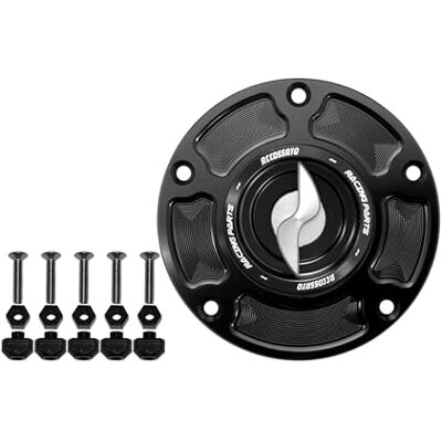 ACCOSSATO Benzinedeksel met zilver voor Aprilia RSV4 Factory (1000 cc) 2019 ACCOSSATO Benzinedeksel met zilver voor Aprilia RSV4 Factory (1000 cc) 2019
