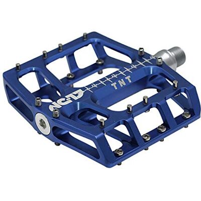 NC-17 Sudpin IV XL TNT aluminium platform pedalen/mountainbike pedaal/BMX pedaal/vlakke bouwhoogte 17,7 mm/Fail Safe System/precisielager + Cr-Mo-as/incl. reservepinnen NC-17 Sudpin IV XL TNT aluminium platform pedalen/mountainbike pedaal/BMX pedaal/vlakke bouwhoogte 17,7 mm/Fail Safe System/precisielager + Cr-Mo-as/incl. reservepinnen