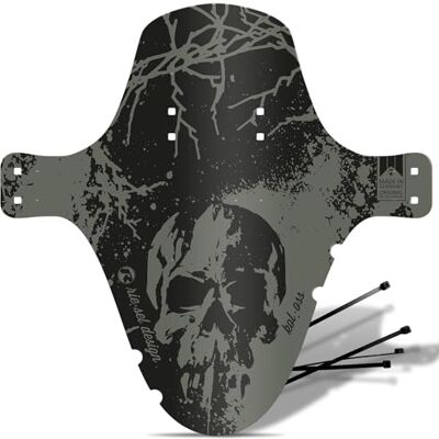 Riesel Design Kol Oss Zwarte Voorvork Mudguard - Fender Riesel Design Kol Oss Zwarte Voorvork Mudguard - Fender