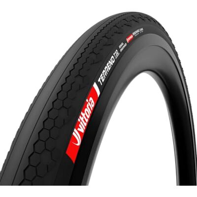 Vittoria Terreno T10 Hardpack 700x50c Gravel Endurance Full Black G2.0 Vittoria Terreno T10 Hardpack 700x50c Gravel Endurance Full Black G2.0
