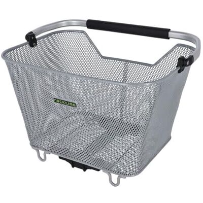 Racktime Tubus Carrier Systems Deluxe 2.0 mand, zilver, eenheidsmaat Racktime Tubus Carrier Systems Deluxe 2.0 mand, zilver, eenheidsmaat