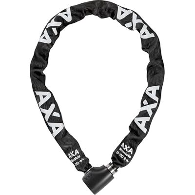 AXA Absolute 9-110 kettingslot, lengte 110 cm, veiligheidsniveau 14, stalen schakels 9 mm, hoge veiligheid AXA Absolute 9-110 kettingslot, lengte 110 cm, veiligheidsniveau 14, stalen schakels 9 mm, hoge veiligheid