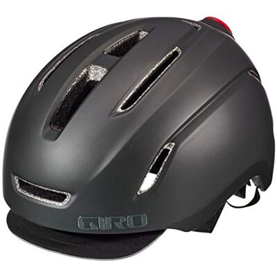 Giro Unisex Volwassenen Caden Led MIPS Fietshelm Urban, Mat Zwart, S 51-55cm Giro Unisex Volwassenen Caden Led MIPS Fietshelm Urban, Mat Zwart, S 51-55cm