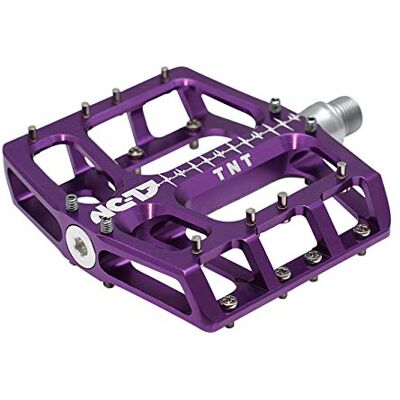 NC-17 Sudpin IV XL TNT aluminium platform pedalen/mountainbike pedaal/BMX pedaal/vlakke bouwhoogte 17,7 mm/Fail Safe System/precisielager + Cr-Mo-as/incl. reservepinnen NC-17 Sudpin IV XL TNT aluminium platform pedalen/mountainbike pedaal/BMX pedaal/vlakke bouwhoogte 17,7 mm/Fail Safe System/precisielager + Cr-Mo-as/incl. reservepinnen