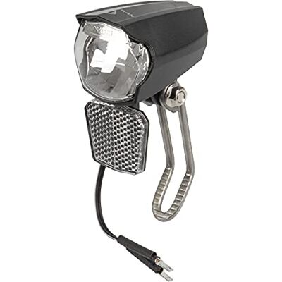 M-Wave Unisex Adult Apollon E30 E-bike voorlicht, zwart, eenheidsmaat M-Wave Unisex Adult Apollon E30 E-bike voorlicht, zwart, eenheidsmaat