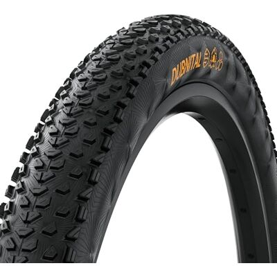 Continental Dubnital Fietsband zonder binnenband, 29 x 2,40 cm, 1 stuk, snel en grip op hard terrein, classificatie E25, opvouwbaar, snelcompound, racekoffer Continental Dubnital Fietsband zonder binnenband, 29 x 2,40 cm, 1 stuk, snel en grip op hard terrein, classificatie E25, opvouwbaar, snelcompound, racekoffer
