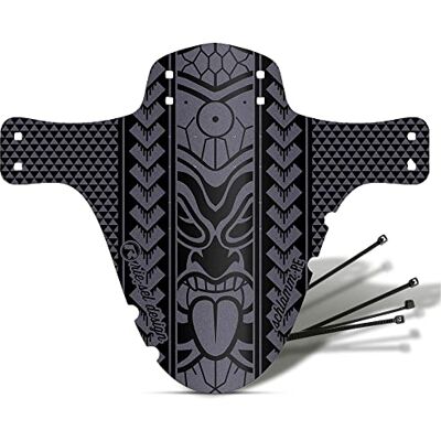 Rie:Sel Design Slamm:PE Mudguard-spatbescherming, uniseks, Maori Bling, eenheidsmaat Rie:Sel Design Slamm:PE Mudguard-spatbescherming, uniseks, Maori Bling, eenheidsmaat