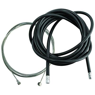 Dresco remkabelset universeel voor/achter zwart/zilver 4-delig Zwart,Zilver Dresco remkabelset universeel voor/achter zwart/zilver 4-delig Zwart,Zilver