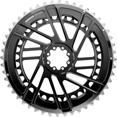 Sram Force 2X Kettingbladenset 50/37t, 2x12-versnellingen, 8-bouten, directe montage, zwart, E1 Sram Force 2X Kettingbladenset 50/37t, 2x12-versnellingen, 8-bouten, directe montage, zwart, E1