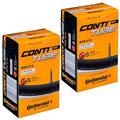 Continental MTB 27,5 Binnenband - Presta Ventiel - Zwart Continental MTB 27,5 Binnenband - Presta Ventiel - Zwart
