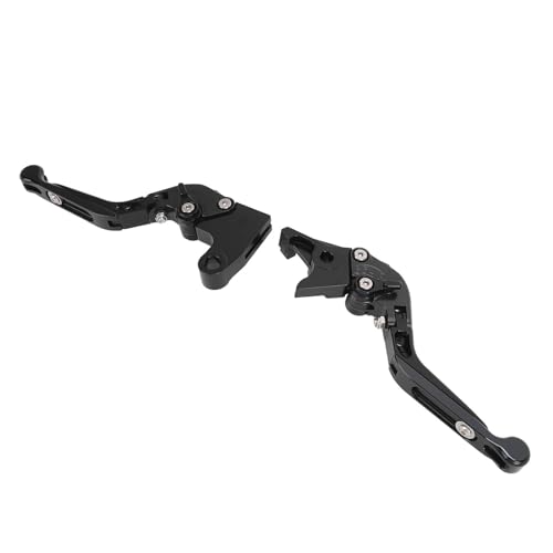 DAUZ Opvouwbare Motorfietskoppelingshendel, Ergonomische Motorfietskoppelingshendel voor 800 XC XCX XR XRT XRX (BLACK)