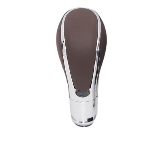 IUKMRT Versnellingsknoppen Voor Opel Voor Insignia PU Automatische Versnellingspook Auto Pookknop Hendel Versnellingsbak Shifter Pookknop (Kleur : Brown)