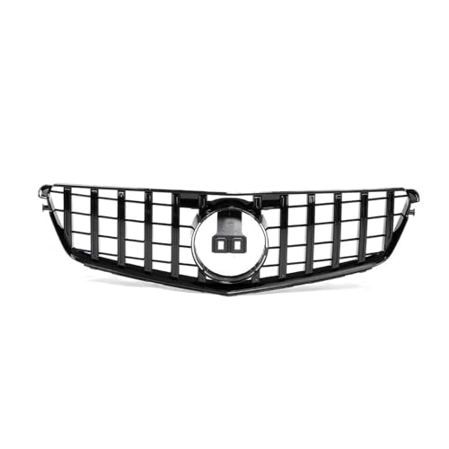 OSKOUR Autotraliewerk, luchtinlaatrooster, automobieltraliewerk, autovoorgrille, autovoorgrille. Compatibel for Benz. C Klasse W204 C180 C200 C300 C350 2007-2014 Voorbumper Radiator Racing Grille (Size : B-