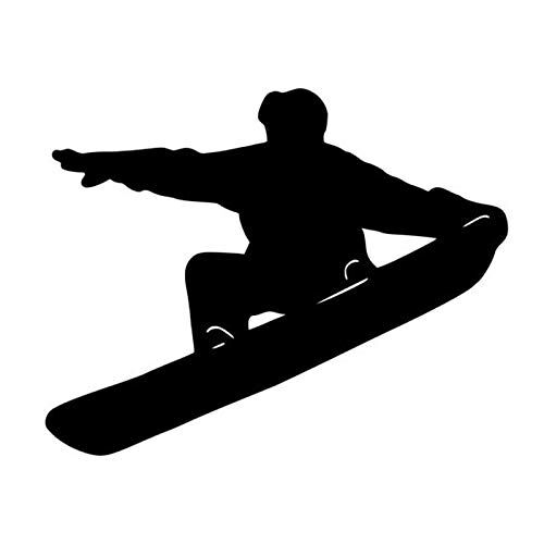 BOKNI 18.2 * 14.6CM Interesting Snowboarding Skateboarding Skating Sports Car Stickers