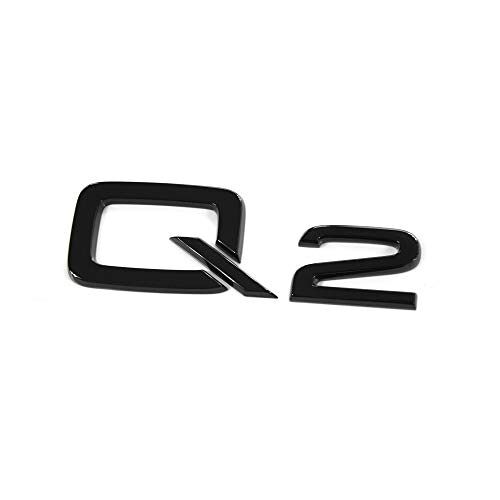 Audi 81A071803 belettering Q2 stickers letters sticker Black Edition embleem modelbelettering modelaanduiding, zwart