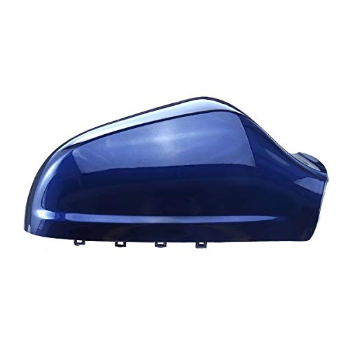 BAFFII Zijspiegel Auto For Auto accessoires Auto accessoires Astra MK5 2010-2013 Links/Rechts Car achteruitkijkspiegel Kapje Gloss Blue (Size : Right)